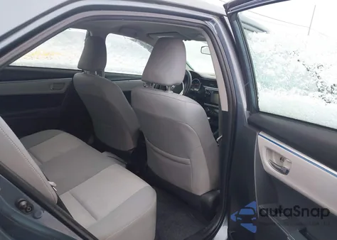 2015 Toyota Corolla Le z USA, uszkodzony, nr VIN 2T1BURHE2FC360256